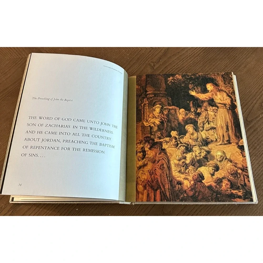 REMBRANDT'S LIFE OF CHRIST PAINTING'S, GOSPEL QUOTATIONS Owen Rachleff HC‎
